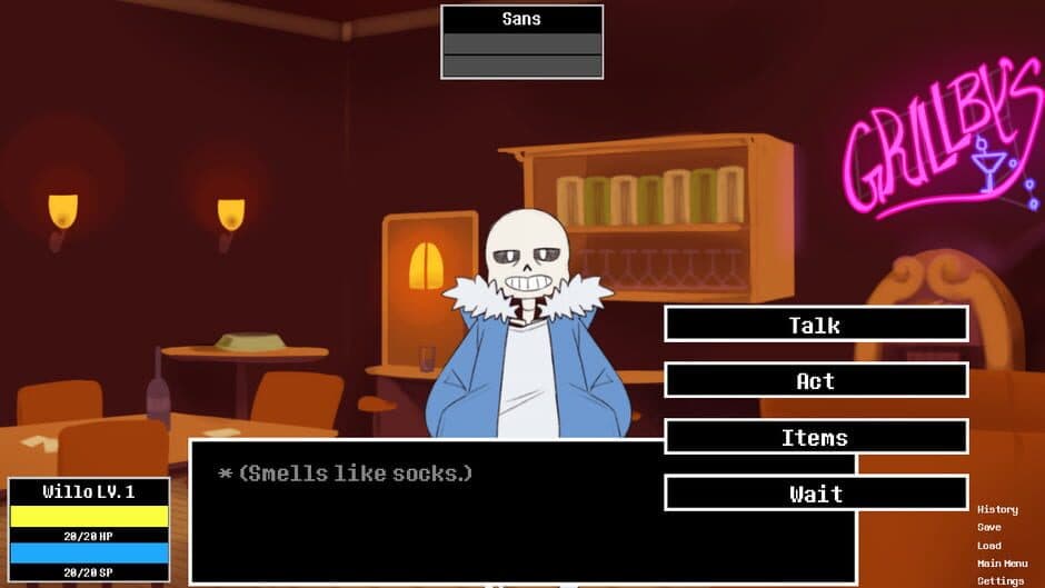 Скриншот 2 из Undertale: Act to Flirt