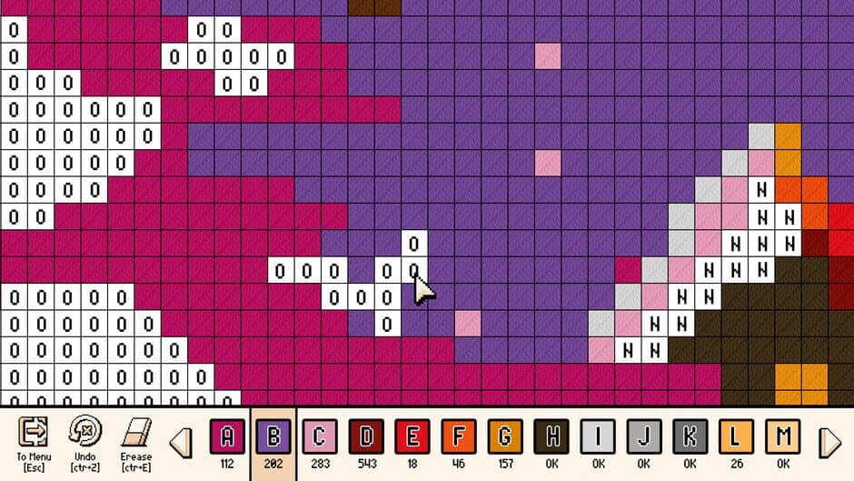 Скриншот 2 из Pixel Cross Stitch: Color by Number