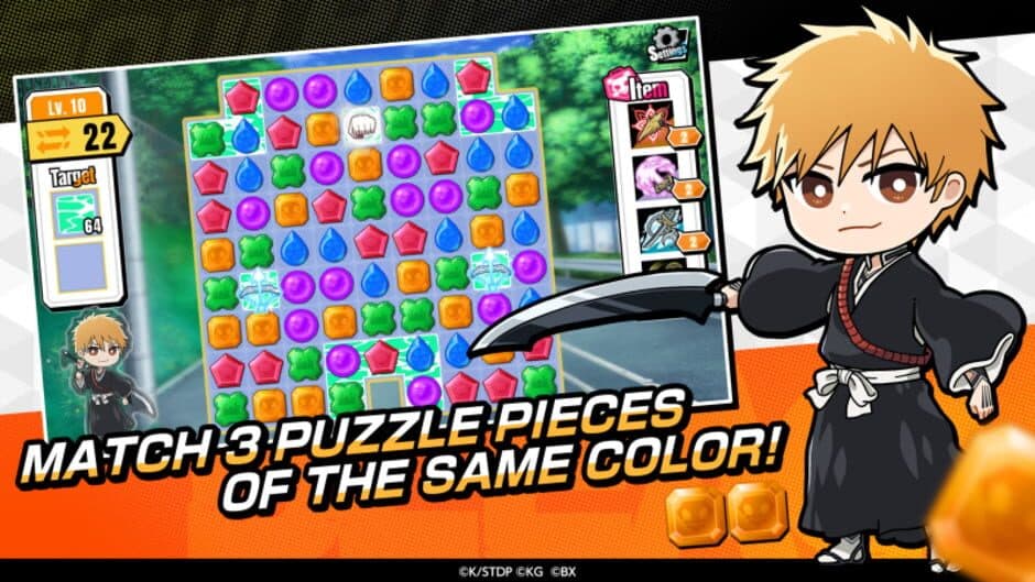 Скриншот 2 из Bleach: Soul Puzzle