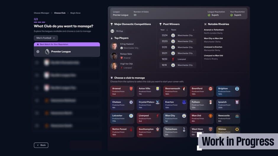 Скриншот 1 из Football Manager 25