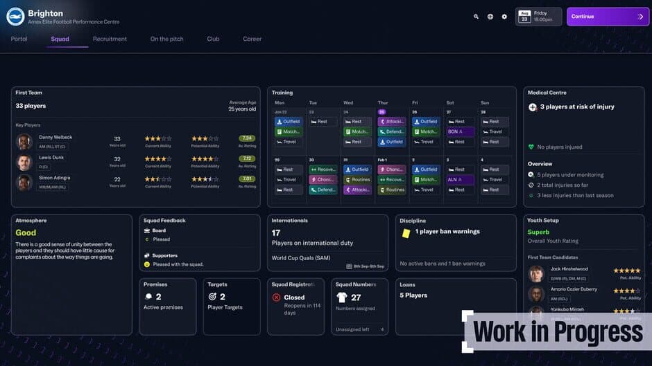 Скриншот 2 из Football Manager 25