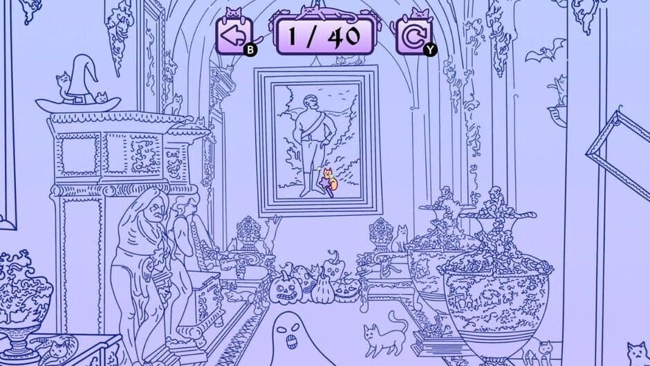 Скриншот 2 из Cats Hidden in Spooky Places
