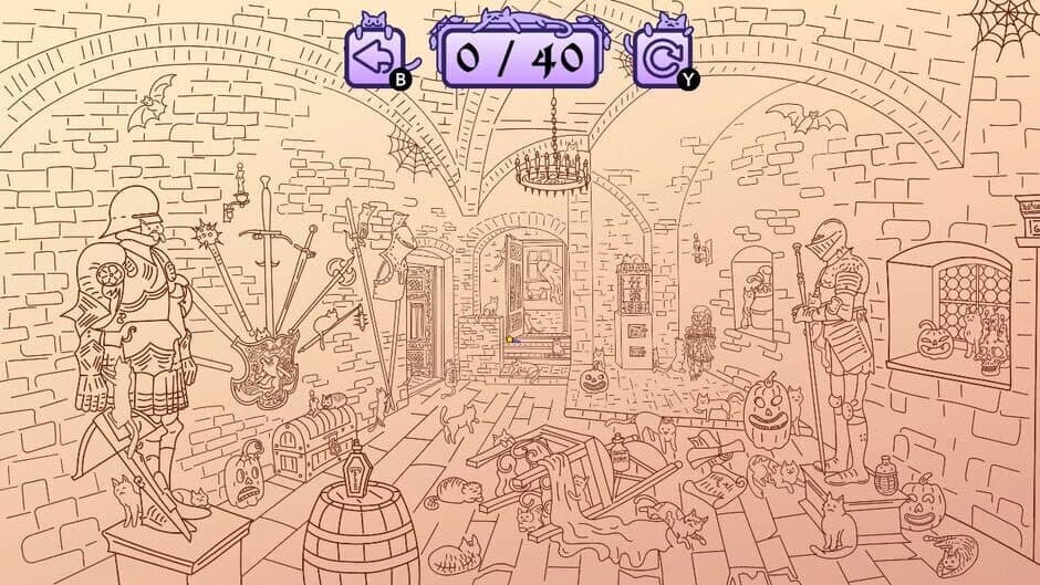 Скриншот 1 из Cats Hidden in Spooky Places