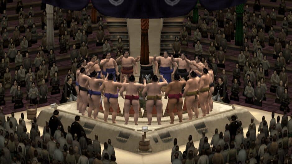 Скриншот 1 из Nihon Sumo Kyokai Kounin: Nihon Oozumou Gekitou Honbasho-hen
