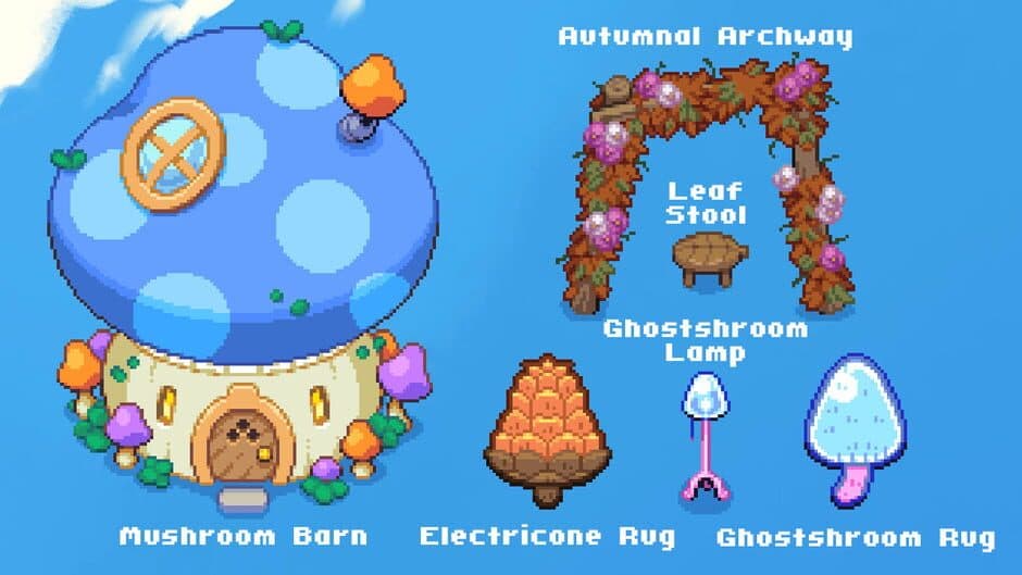Скриншот 4 из Moonstone Island: Autumnal Accessories DLC Pack
