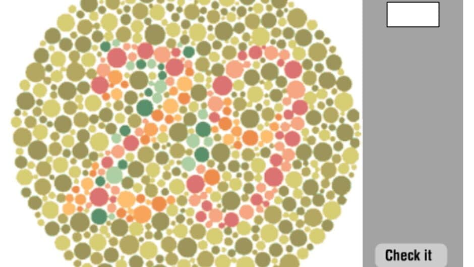Скриншот 4 из Color Vision Deficiency Test