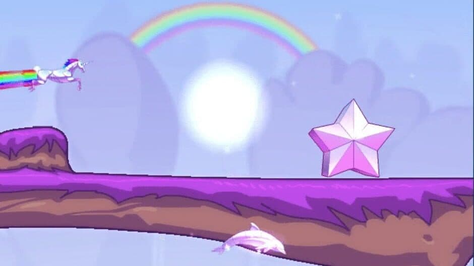 Скриншот 2 из Robot Unicorn Attack
