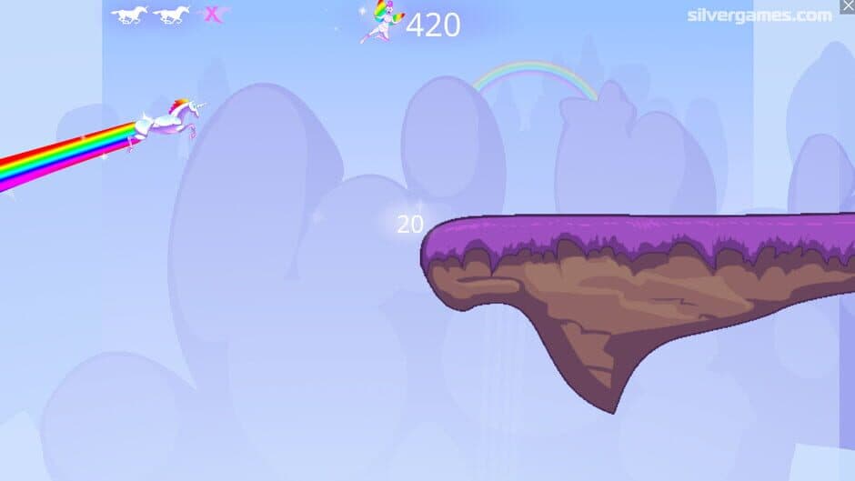 Скриншот 1 из Robot Unicorn Attack