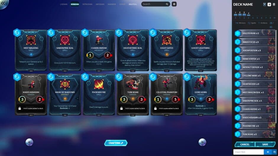 Скриншот 2 из Duelyst Origins