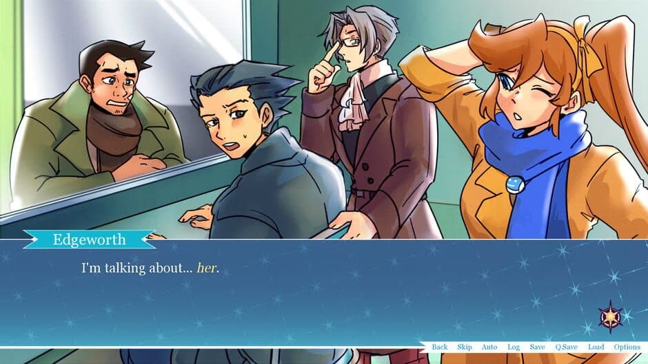 Скриншот 1 из Echoes of a Turnabout: Franziska von Karma