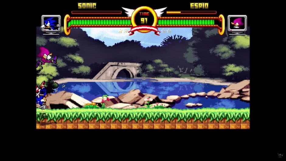 Скриншот 1 из Ultimate Sonic Fighter Remaster