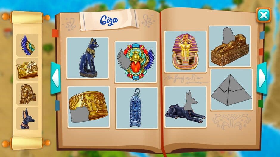 Скриншот 2 из Mahjong Riddles: Egypt