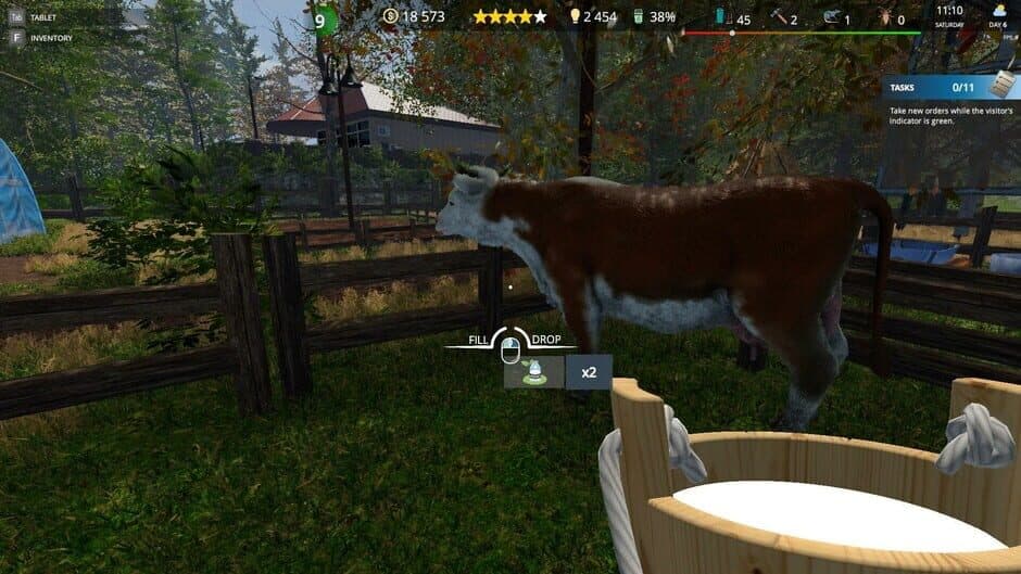 Скриншот 4 из Cafe Owner Simulator: Farm DLC