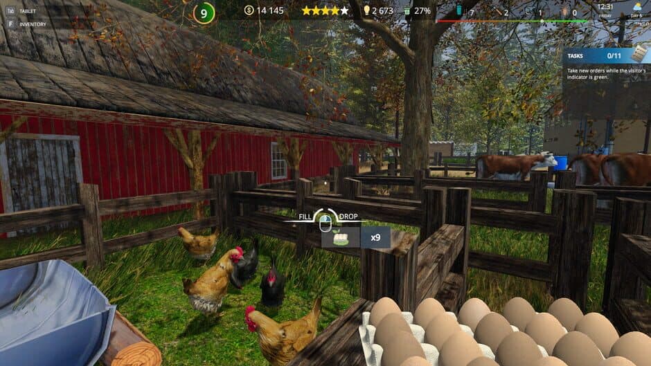 Скриншот 5 из Cafe Owner Simulator: Farm DLC