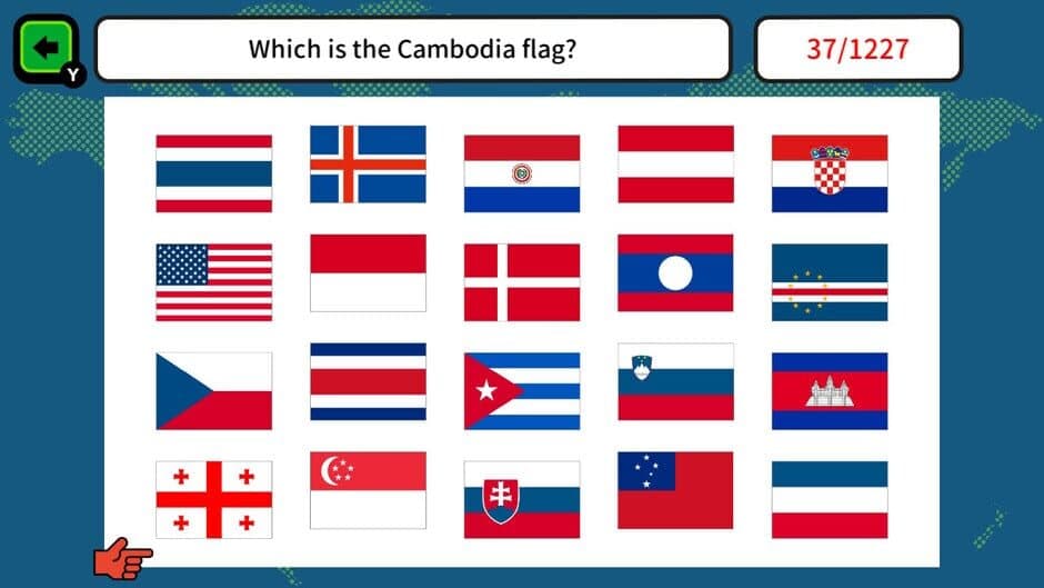 Скриншот 5 из 1000 Questions Quiz! National Flag