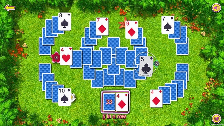 Скриншот 2 из Summer Tri-Peaks Solitaire