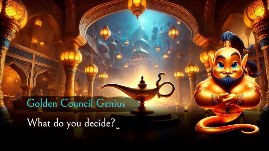Скриншот 1 из The Genie of the Wonderful Lamp