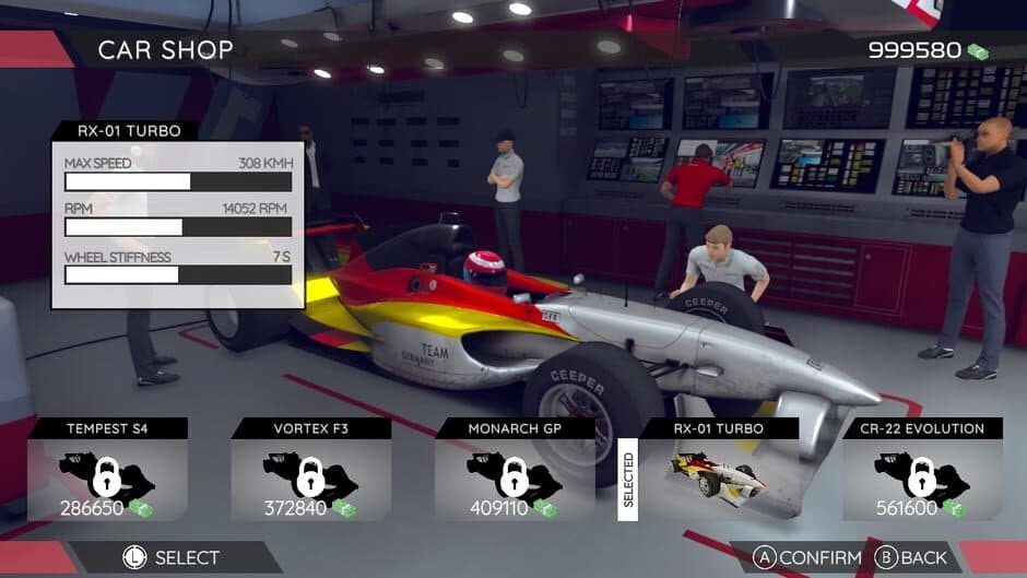Скриншот 1 из Formula Racing: Grand Prix League
