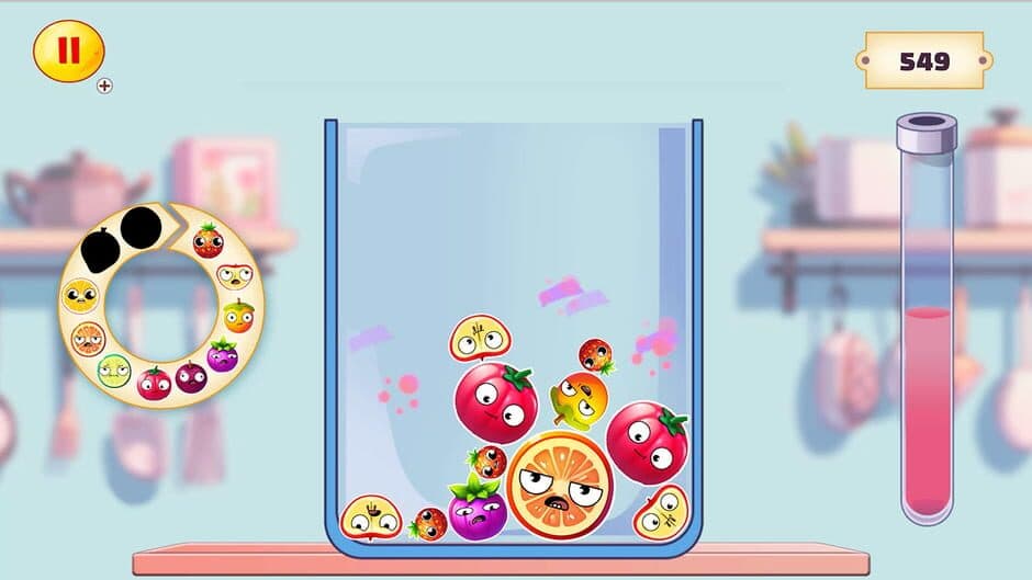 Скриншот 4 из Fruit Party: Suika Casual Puzzle