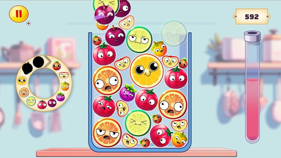 Скриншот 1 из Fruit Party: Suika Casual Puzzle