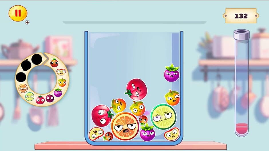 Скриншот 2 из Fruit Party: Suika Casual Puzzle