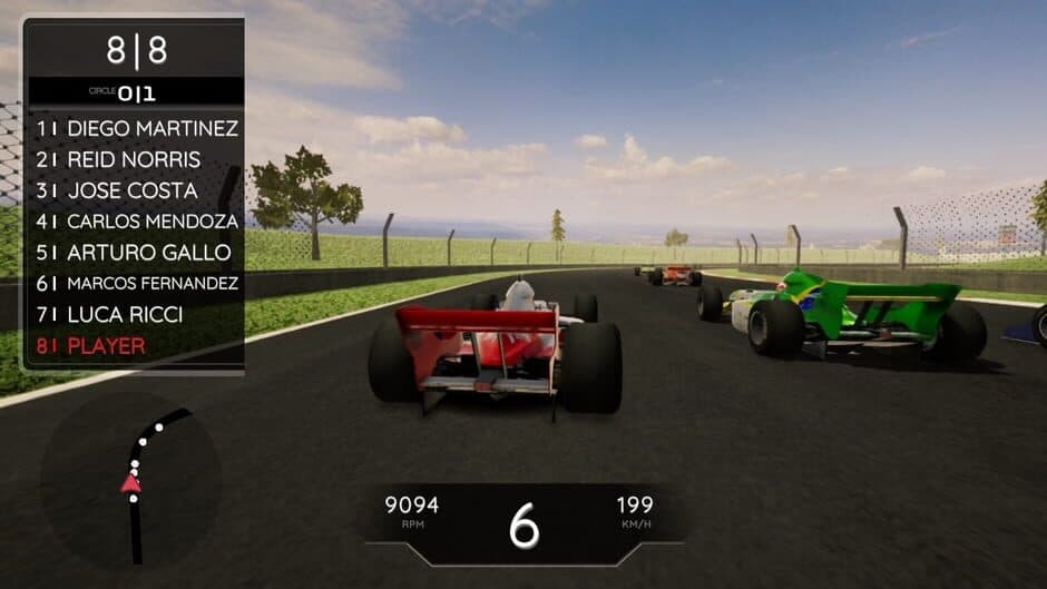 Скриншот 4 из Formula Racing: Grand Prix League