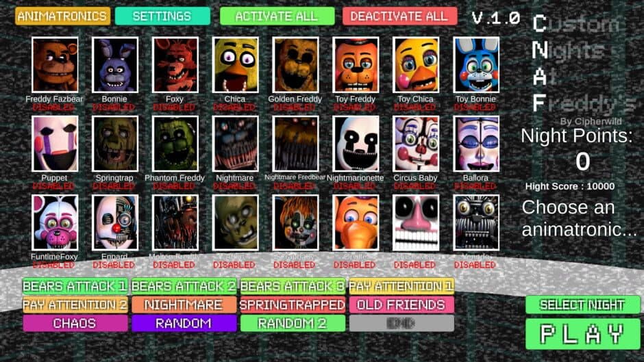 Скриншот 3 из Custom Nights at Freddy's