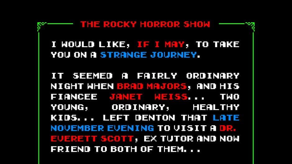 Скриншот 2 из The Rocky Horror Show Video Game