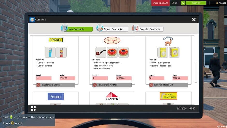 Скриншот 1 из Tobacco Shop Simulator