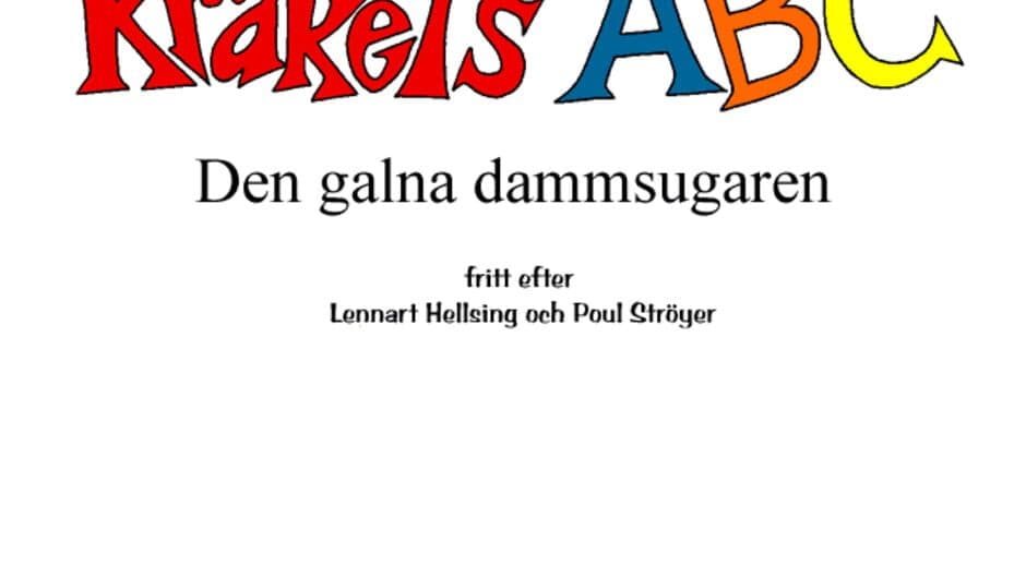 Скриншот 2 из Krakels ABC: Den galna dammsugaren