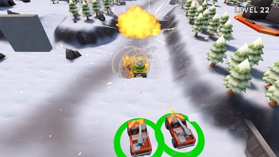 Скриншот 1 из Arcade Tanks World II: Tank Battle Simulator