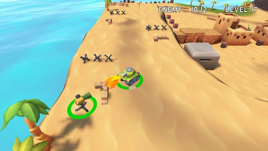 Скриншот 3 из Arcade Tanks World II: Tank Battle Simulator