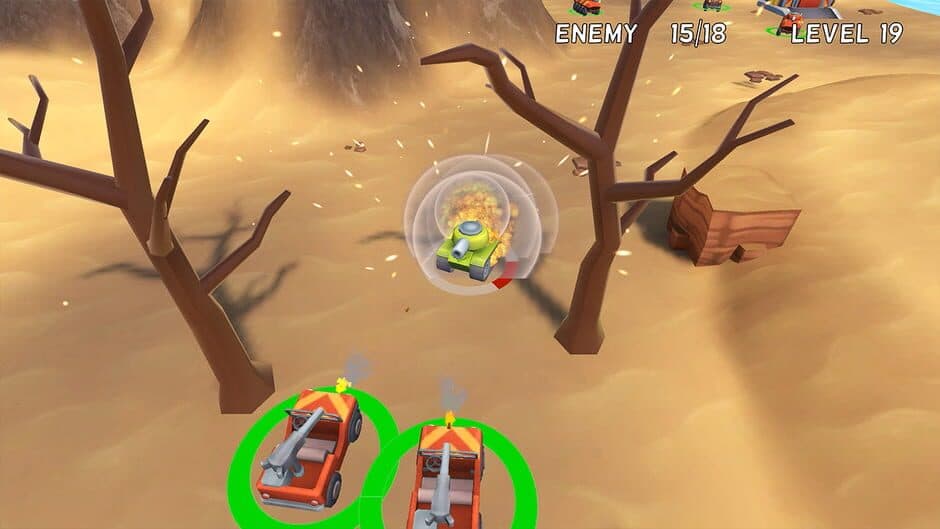 Скриншот 5 из Arcade Tanks World II: Tank Battle Simulator
