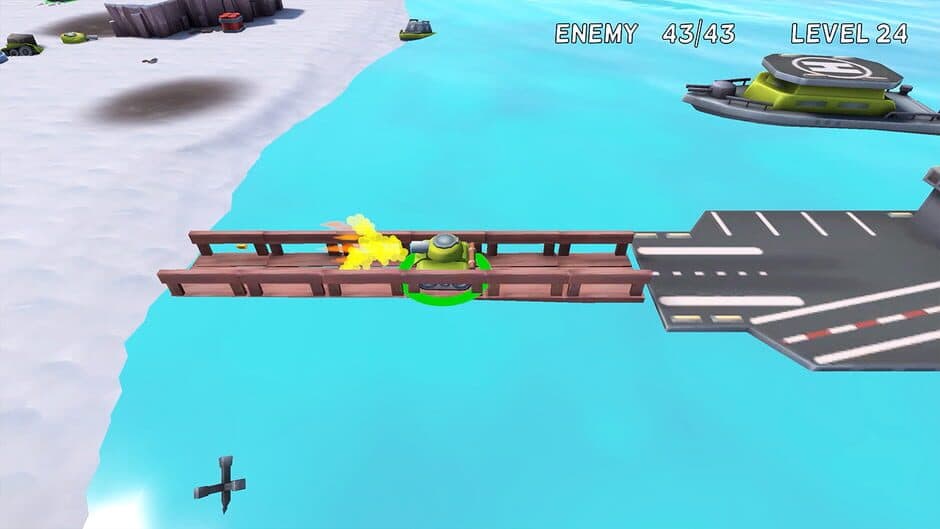 Скриншот 6 из Arcade Tanks World II: Tank Battle Simulator