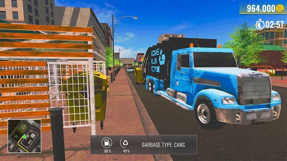 Скриншот 1 из Garbage Driver Truck Simulator 2025