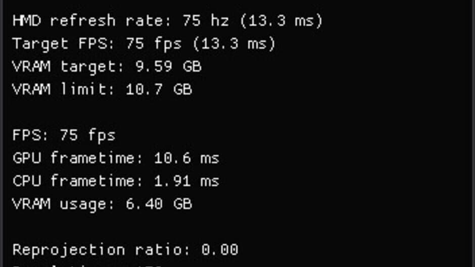 Скриншот 2 из OVR Dynamic Resolution