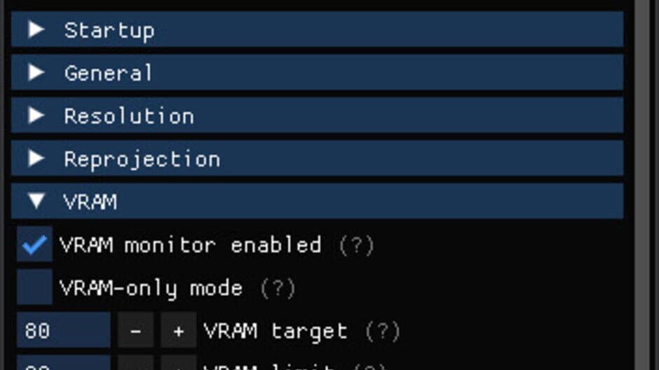 Скриншот 1 из OVR Dynamic Resolution