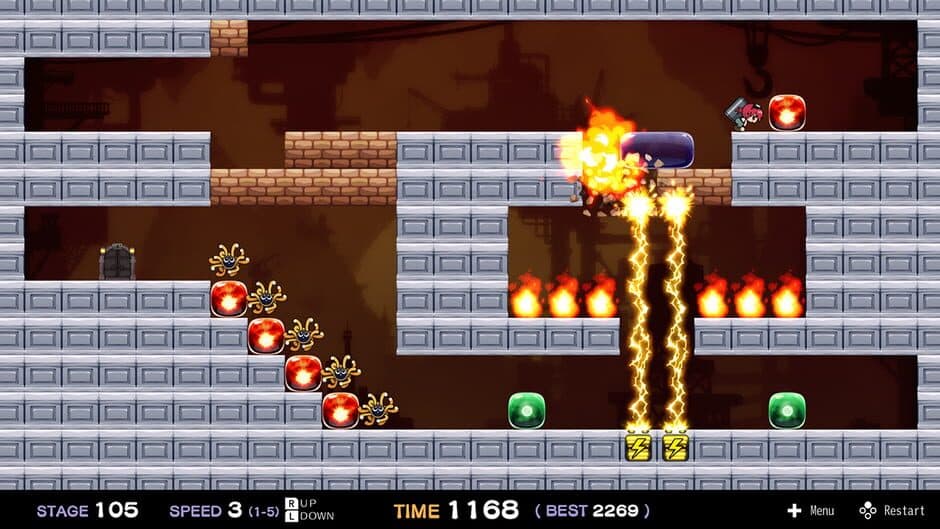 Скриншот 1 из Crash Puzzle Hammer-San