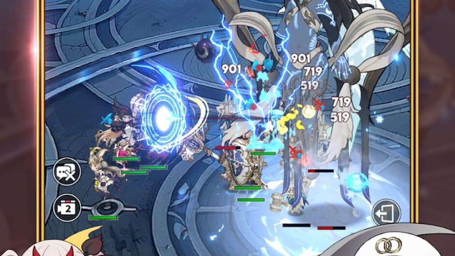 Скриншот 2 из Gran Saga Idle: Knights x Knights