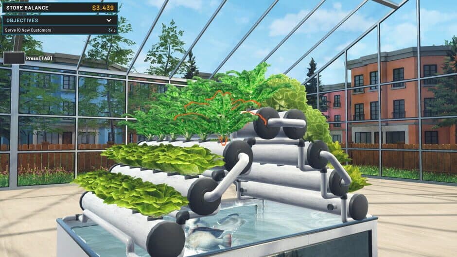 Скриншот 9 из Hydroponics Farm & Store Simulator