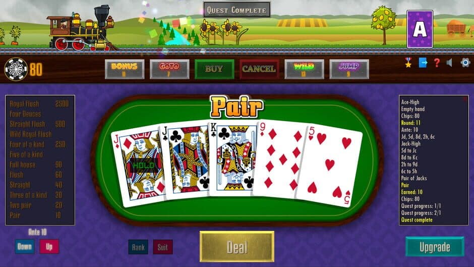 Скриншот 2 из Poker Train