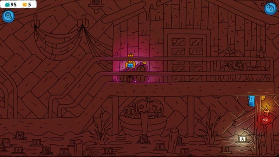 Скриншот 3 из Hidden Capybaras with Orange and Pumpkins: Spooky Halloween Edition