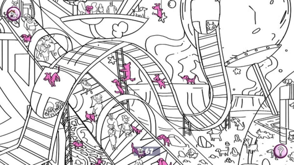 Скриншот 2 из 101 Cute Playland Dogs: Find & Paint