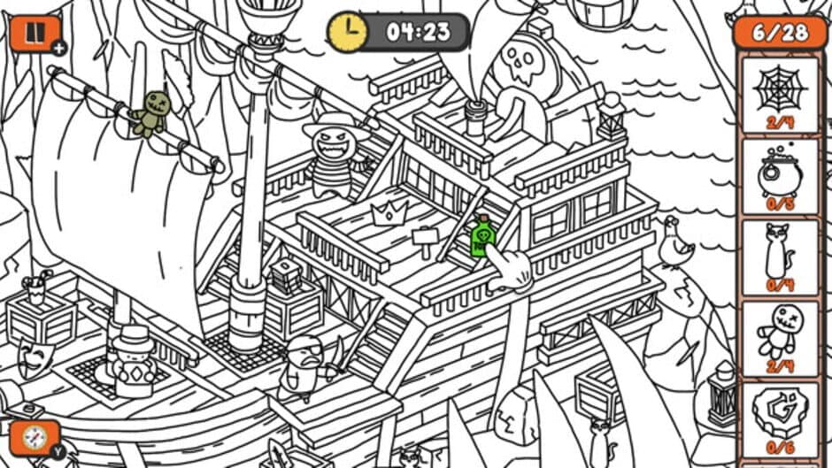 Скриншот 2 из Doodle Hunt: Halloween Rush