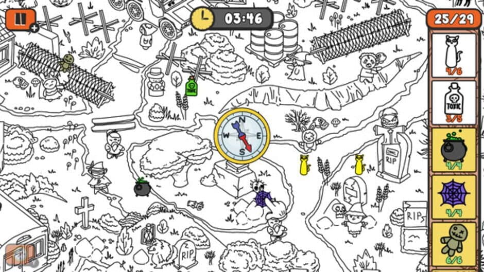 Скриншот 3 из Doodle Hunt: Halloween Rush