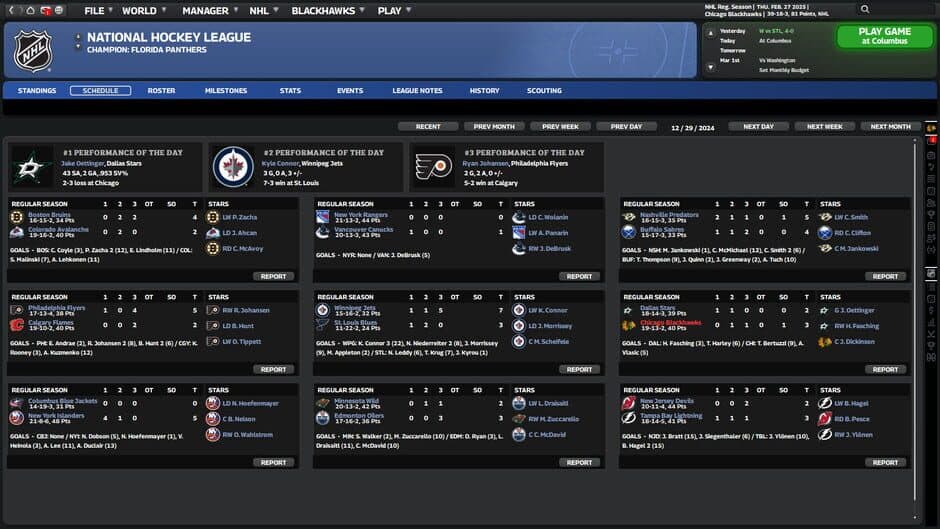 Скриншот 2 из Franchise Hockey Manager 11