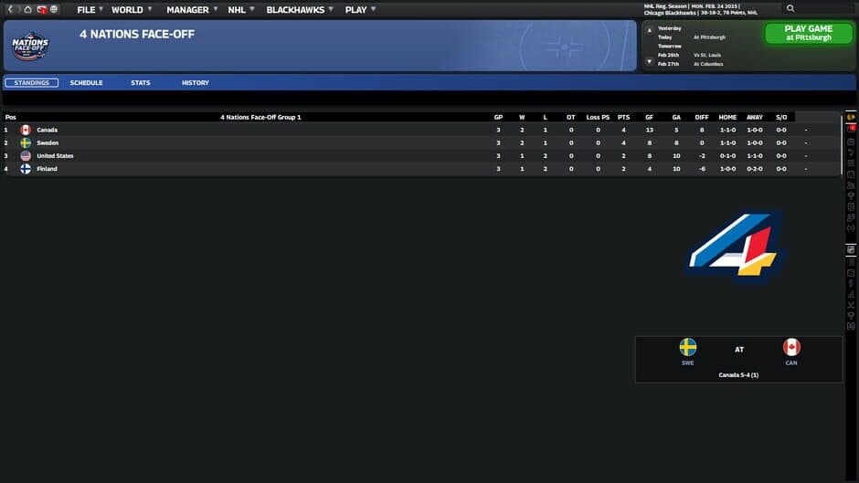 Скриншот 4 из Franchise Hockey Manager 11