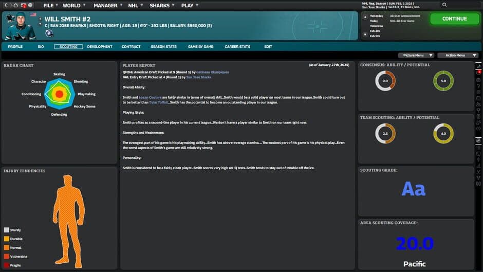 Скриншот 6 из Franchise Hockey Manager 11