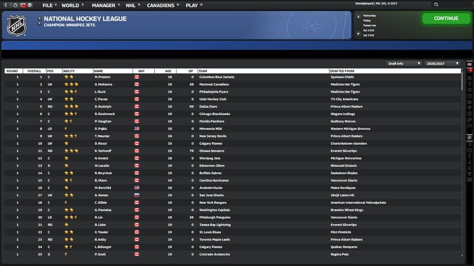 Скриншот 9 из Franchise Hockey Manager 11
