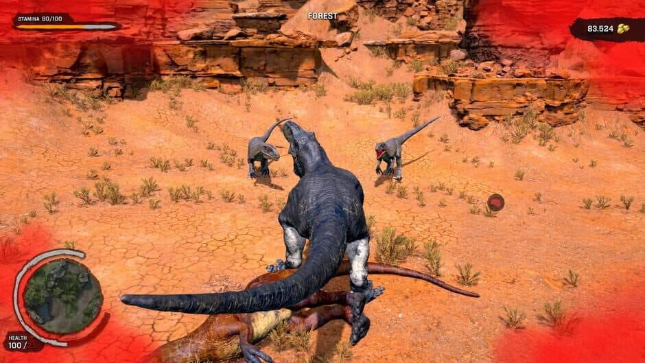 Скриншот 3 из Dinosaur RPG: Dino Survival Simulator Survivor